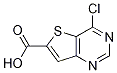 4-chlorothieno[3,2-d]pyriMidine-6-carboxylic acid Structure