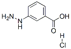 3-HYDRAZINOBENZOIC ACID HYDROCHLORIDE Struktur