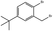2-BROMO-5-(TRIFLUOROMETHYL)BENZYL BROMIDE Struktur
