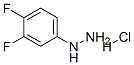 3,4-DIFLUOROPHENYLHYDRAZINE HYDROCHLORIDE Structure