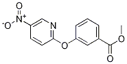 methyl 3-[(5-nitropyridin-2-yl)oxy]benzoate Struktur