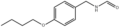 N-(4-丁氧基苄基)甲酰胺, 87578-63-0, 结构式