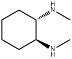 (1S,2S)-N,N'-Dimethyl-1,2-cyclohexanediamine Struktur