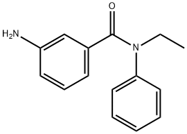 3-AMINO-N-ETHYL-N-PHENYLBENZAMIDE Struktur
