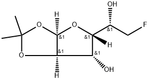 6-Deoxy-6-fluoro-1,2-O-isopropylidene-α-D-glucofuranose,87586-05-8,结构式