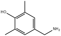 4-(Aminomethyl)-2,6-dimethylphenol Struktur