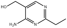 5-Pyrimidinemethanol,  4-amino-2-ethyl- 结构式