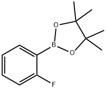 2-FLUOROPHENYLBORONIC ACID, PINACOL ESTER Struktur