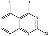 2,4-二氯-5-氟喹唑啉, 87611-00-5, 结构式