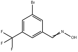 3-溴-5-三氟甲基苯甲醛肟,876132-77-3,结构式
