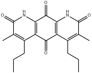 ジアザキノミシンA 化学構造式