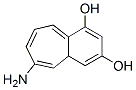 6-amino-1,3-dihydroxybenzocycloheptene Structure