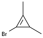Cyclopropene, 1-bromo-2,3-dimethyl- (9CI) Struktur