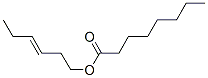 (E)-3-hexenyl octanoate Structure