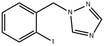 1-(2-IODOBENZYL)-1H-1,2,4-TRIAZOLE 97+% Struktur