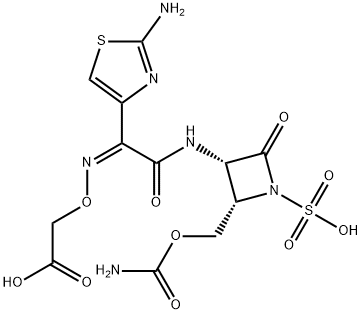 カルモナム 化学構造式