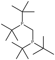 BIS(DI-TERT-BUTYLPHOSPHINO)METHANE 化学構造式