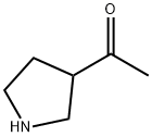 3-乙酰基吡咯烷 结构式
