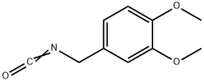 3,4-二甲氧苄基异氰酸酯, 87665-57-4, 结构式