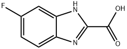 5-Fluorobenzimidazole-2-carboxylic acid monohydrate Structure