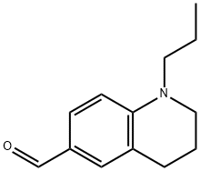 1-PROPYL-1,2,3,4-TETRAHYDRO-QUINOLINE-6-CARBALDEHYDE Struktur