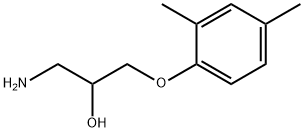 1-AMINO-3-(2,4-DIMETHYL-PHENOXY)-PROPAN-2-OL Struktur