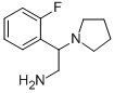 2-(2-FLUORO-PHENYL)-2-PYRROLIDIN-1-YL-ETHYLAMINE Structure