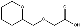 (tetrahydro-2H-pyran-2-ylmethoxy)acetic acid Struktur