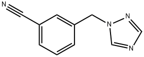 3-(1H-1,2,4-TRIAZOL-1-YLMETHYL)BENZONITRILE Struktur