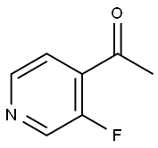 1-(3-氟吡啶-4-基)乙酮 结构式