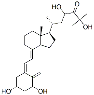 24-keto-1,23,25-trihydroxyvitamin D3 Structure