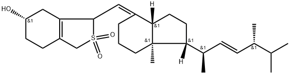 ビタミンD2 SO2付加物 化学構造式