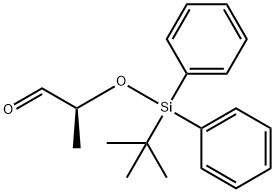(S)-2-(tert-Butyldiphenylsilanyloxy)propionaldehyde Structure