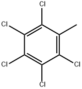 2,3,4,5,6-PENTACHLOROTOLUENE Struktur