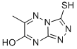 6-甲基-3-硫烷基-[1,2,4]三唑并[4,3-B][1,2,4]三嗪-7-醇 结构式