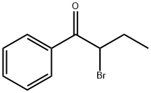 2-溴-1-苯基-1-丁酮,877-35-0,结构式