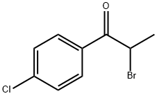 2-bromo-4-chloropropiophenone  Struktur