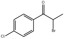 2-bromo-4-chloropropiophenone Structure