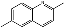 2，6-二甲基喹啉,877-43-0,结构式