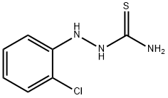 2-(2-氯苯基)肼-1-硫代酰胺, 877-52-1, 结构式