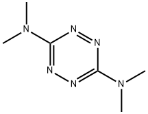 3,6-Bis(dimethylamino)-1,2,4,5-tetrazine 结构式