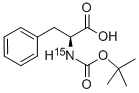 BOC-[15N]PHE-OH Structure