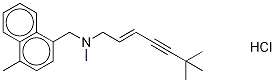 N-[(2E)-6,6-二甲基-2-庚烯-4-炔-1-基]-N,4-二甲基-1-萘甲胺盐酸盐(盐酸特比奈芬杂质D), 877265-33-3, 结构式