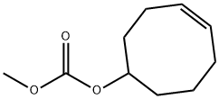 Cyclooct-4-en-1-ylmethylcarbonate 化学構造式