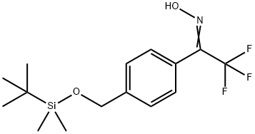 1-[4-[[[(1,1-diMethylethyl)diMethylsilyl]oxy]Methyl]phenyl]-2,2,2-trifluoro-ethanone OxiMe, 87736-77-4, 结构式