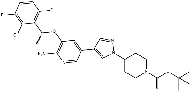 克唑替尼中间体3 结构式