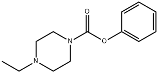 4-ETHYL-PIPERAZINE-1-CARBOXYLIC ACID PHENYL ESTER Structure