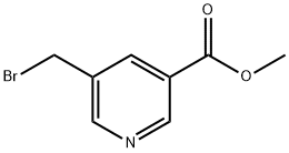 methyl 5-(bromomethyl)nicotinate Structure