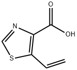 4-Thiazolecarboxylic  acid,  5-ethenyl- Structure