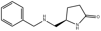 5-((BENZYLAMINO)METHYL)PYRROLIDIN-2-ONE 结构式
